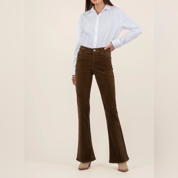 Kut Brown Corduroy Trousers - Picture 1 of 14